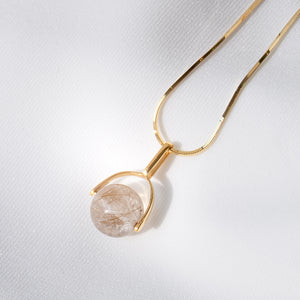 Spinning Gemstone Statement Necklace Set