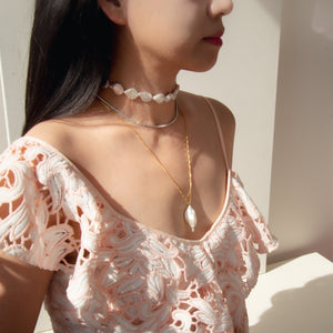 Coin Freshwater Pearl Necklace