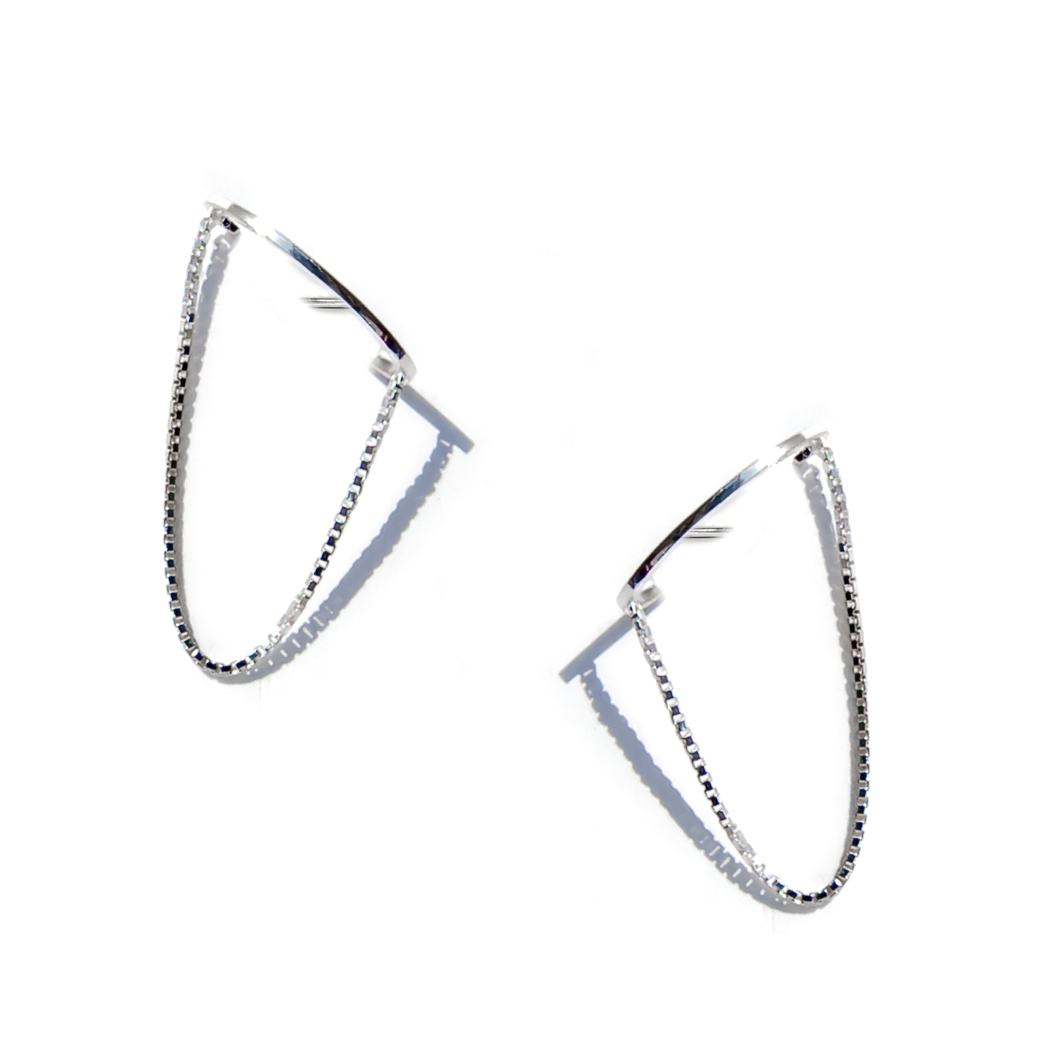Draping Chain Earrings