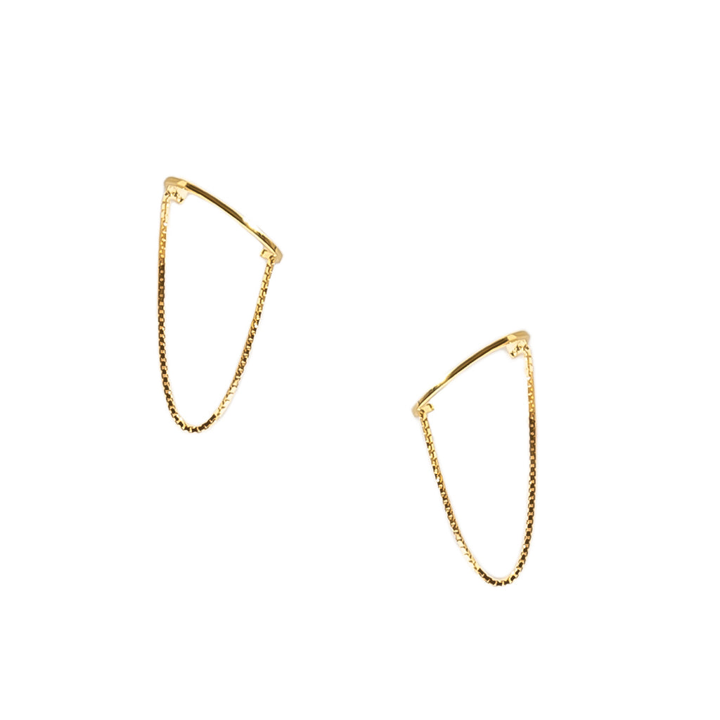 Draping Chain Earrings