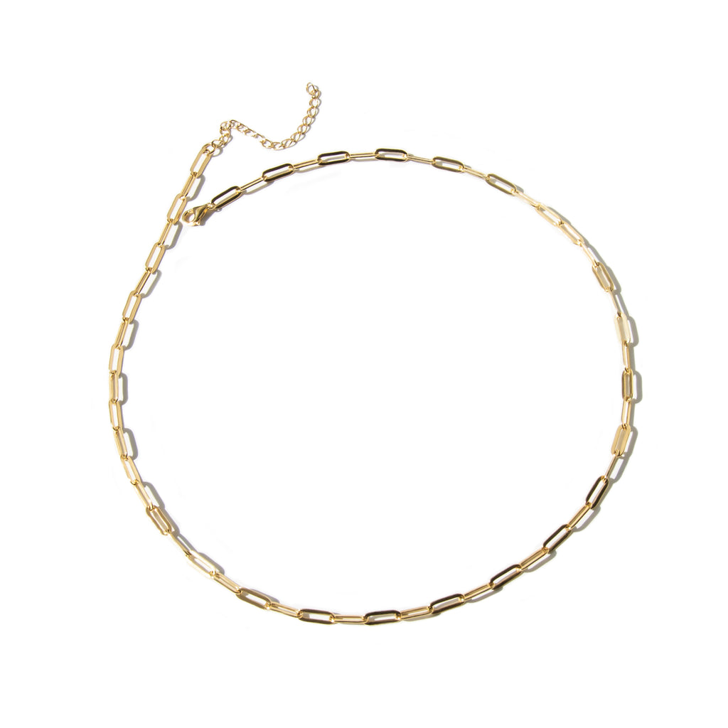 Oval Link Chain Necklace